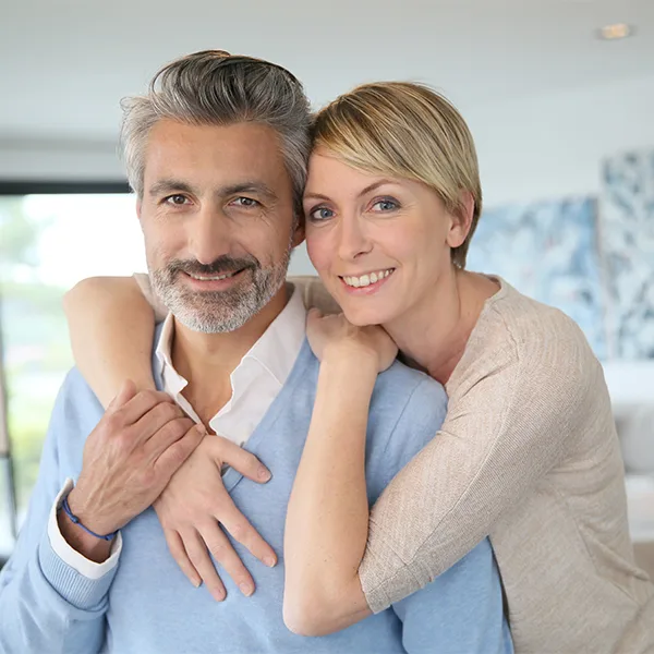 Happy couple